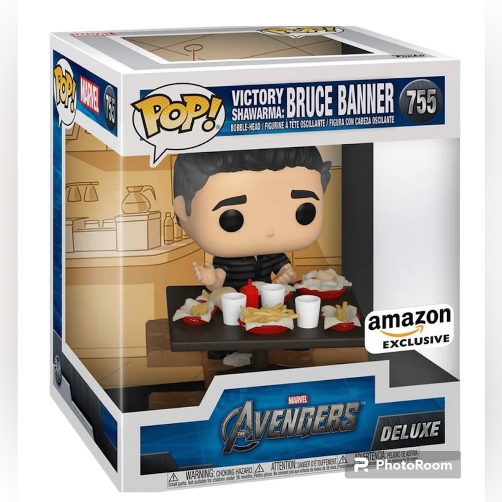 Funko Pop! Deluxe Marvel 755:‎ Victory Shawarma: Bruce Banner "Avengers"